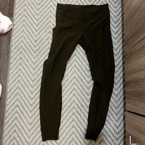 Lulu lemon leggings green